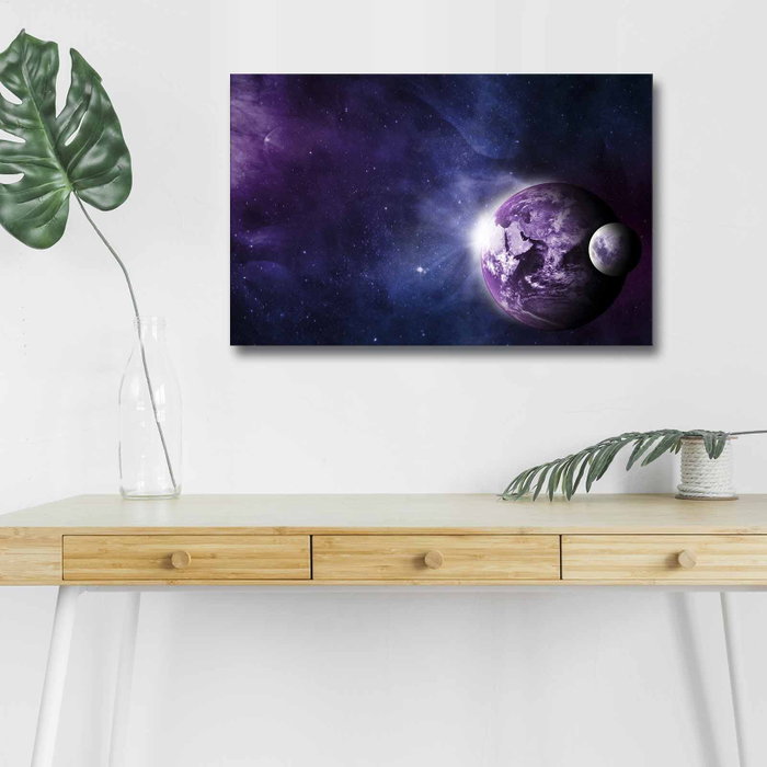 Wallity NASA-020 Lienzo Decorativo Iluminado con LED Multicolor Wallity NASA-020 Lienzo Decorativo Iluminado con LED Multicolor
